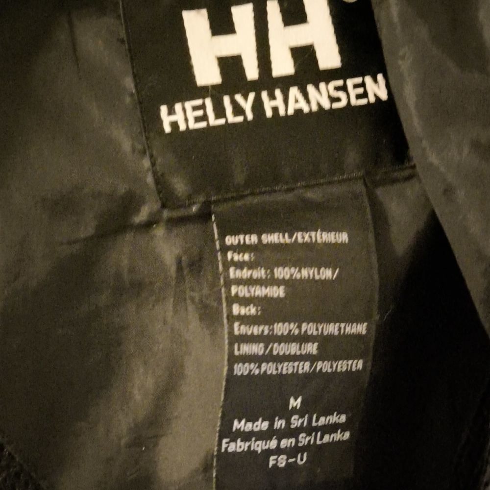 Helly Hansen Men's Dark Gray Hooded Jacket - Picture 2 of 3